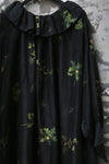 Mutedance 24 Spring/Summer Wide Shoulder Dress Series Silk MD-MD24SS45-SHENLV Dark Green PM116